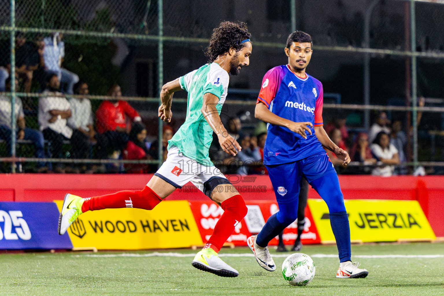 Medtech vs BML in Day 4 of Office League 2025 was held on Friday, 19th April 2025 in Hulhumale', Maldives. Photos: Nausham Waheed / images.mv