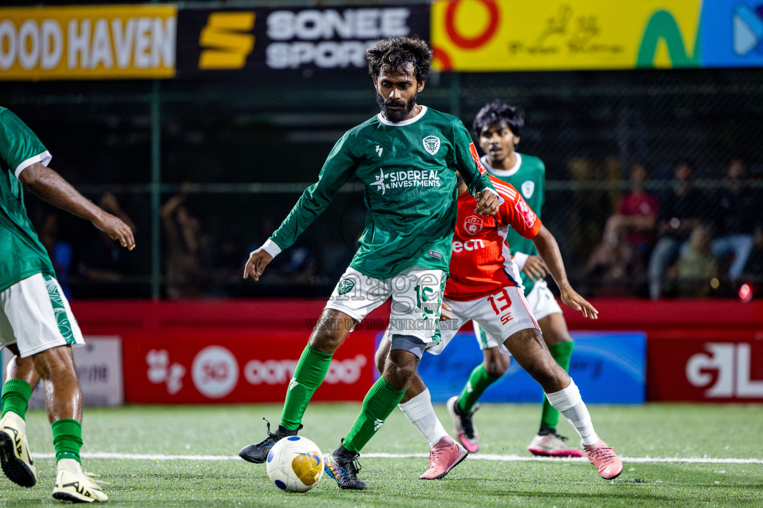 S Feydhoo VS S Maradhoofeydhoo in Day 7 of Golden Futsal Challenge 2025 was held on Saturday, 11th January 2025, in Hulhumale', Maldives Photos: Nausham Waheed / images.mv