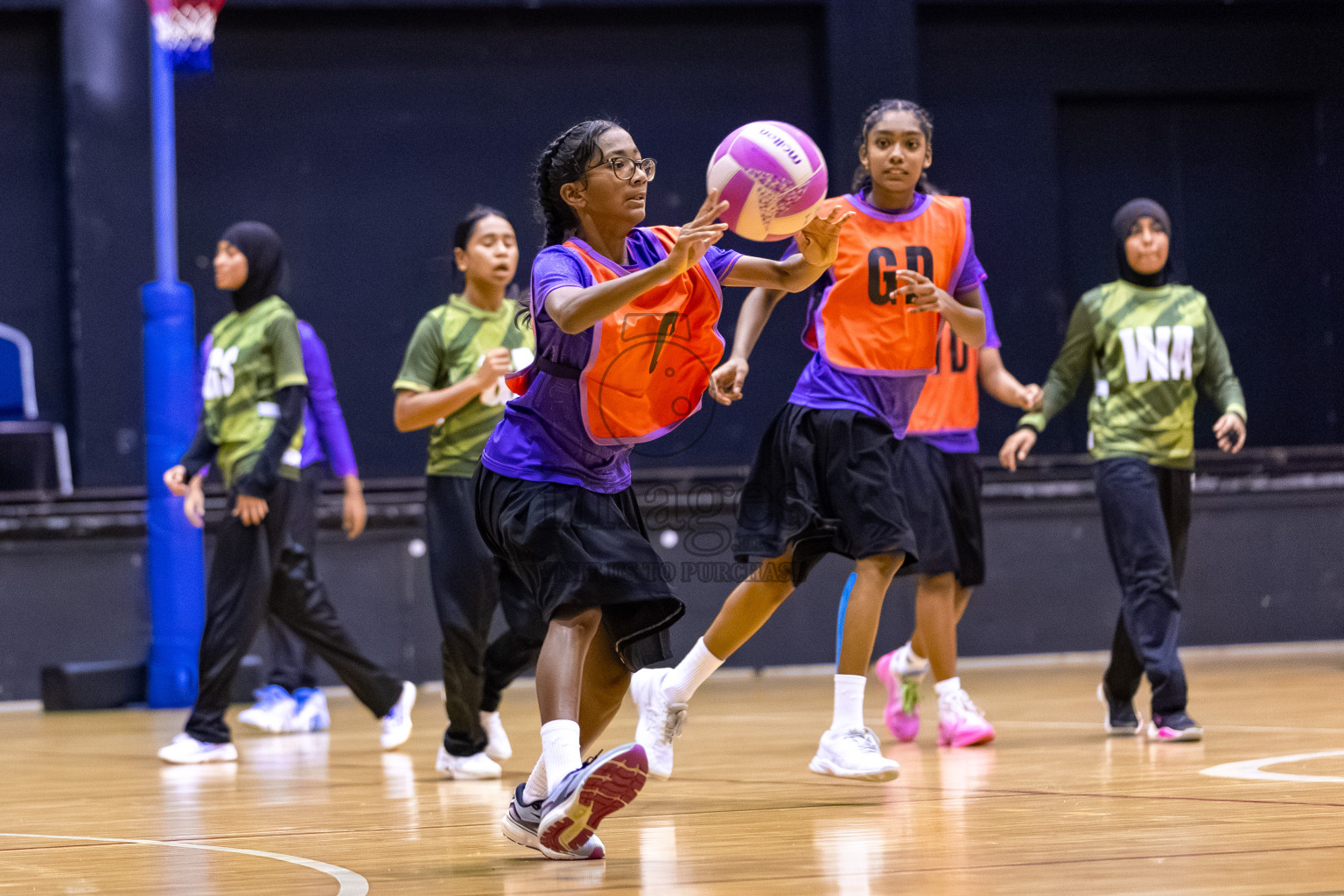 Finals of 26th Inter-School Netball Tournament 2025 was held in Social Center Indoor Hall on Saturday, 8th November 2025. Photos: Mohamed Mahfooz Moosa / images.mv