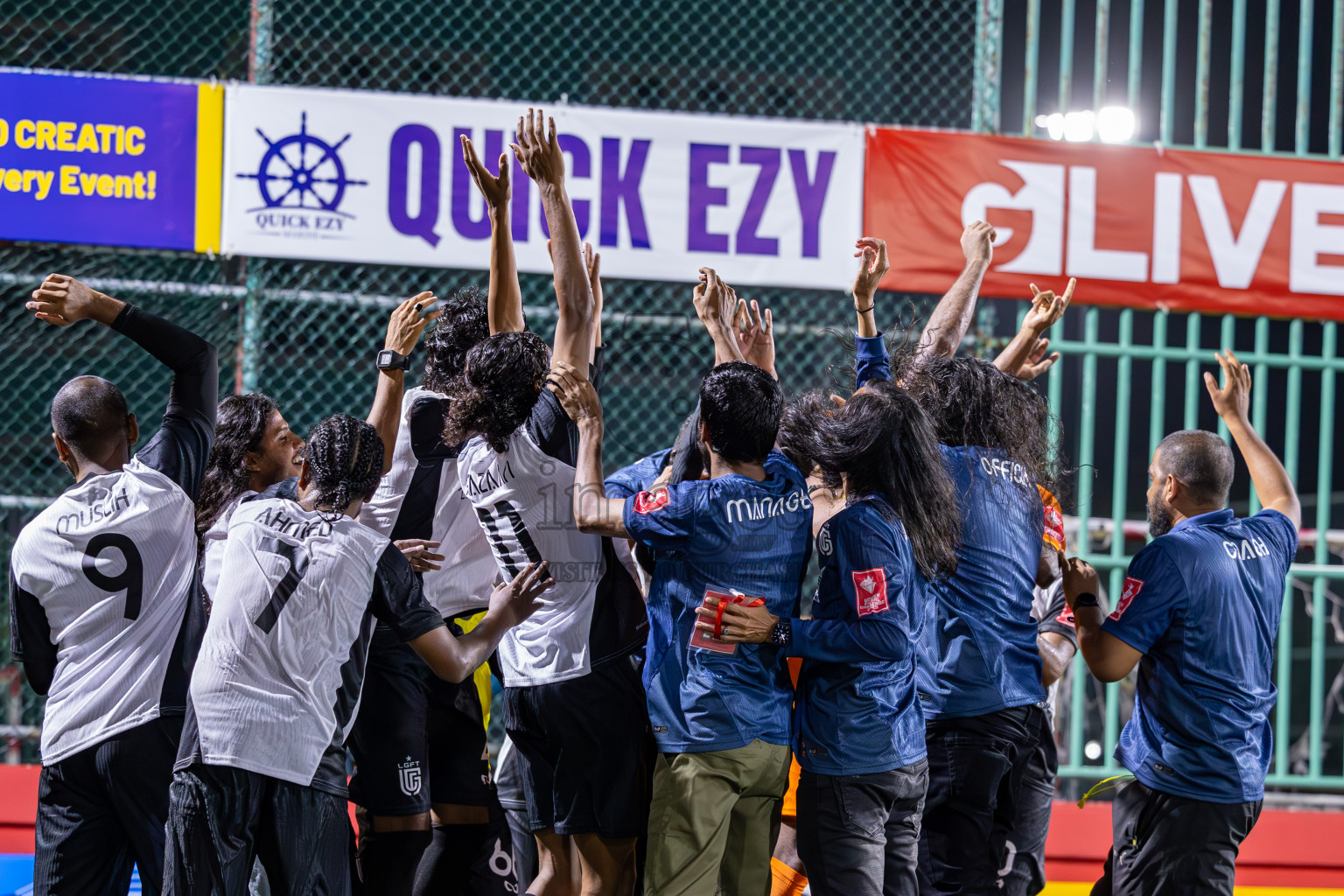 Opening of Golden Futsal Challenge 2025 with Charity Shield Match between L.Gan vs B.Eydhafushi was held on Saturday, 4th January 2025, in Hulhumale', Maldives Photos: Ismail Thoriq / images.mv