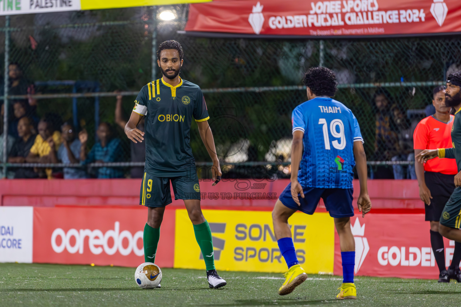 Dhandimagu vs GA Gemanafushi on Day 37 of Golden Futsal Challenge 2024 was held on Thursday, 22nd February 2024, in Hulhumale', Maldives
Photos: Ismail Thoriq / images.mv