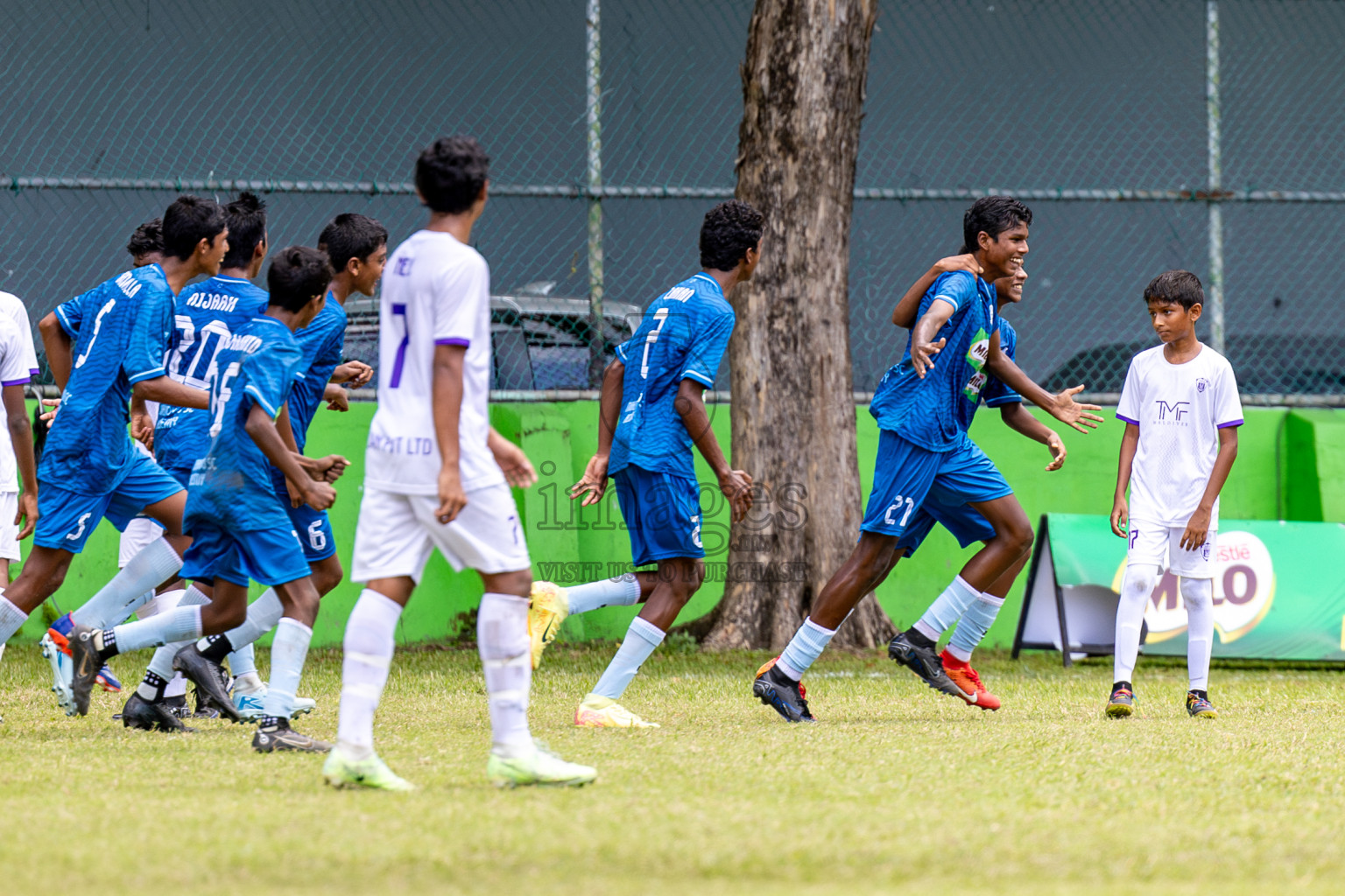 Day 3 of MILO Academy Championship 2024 (U-14) was held in Henveyru Stadium, Male', Maldives on Saturday, 2nd November 2024.
Photos: Hassan Simah / Images.mv