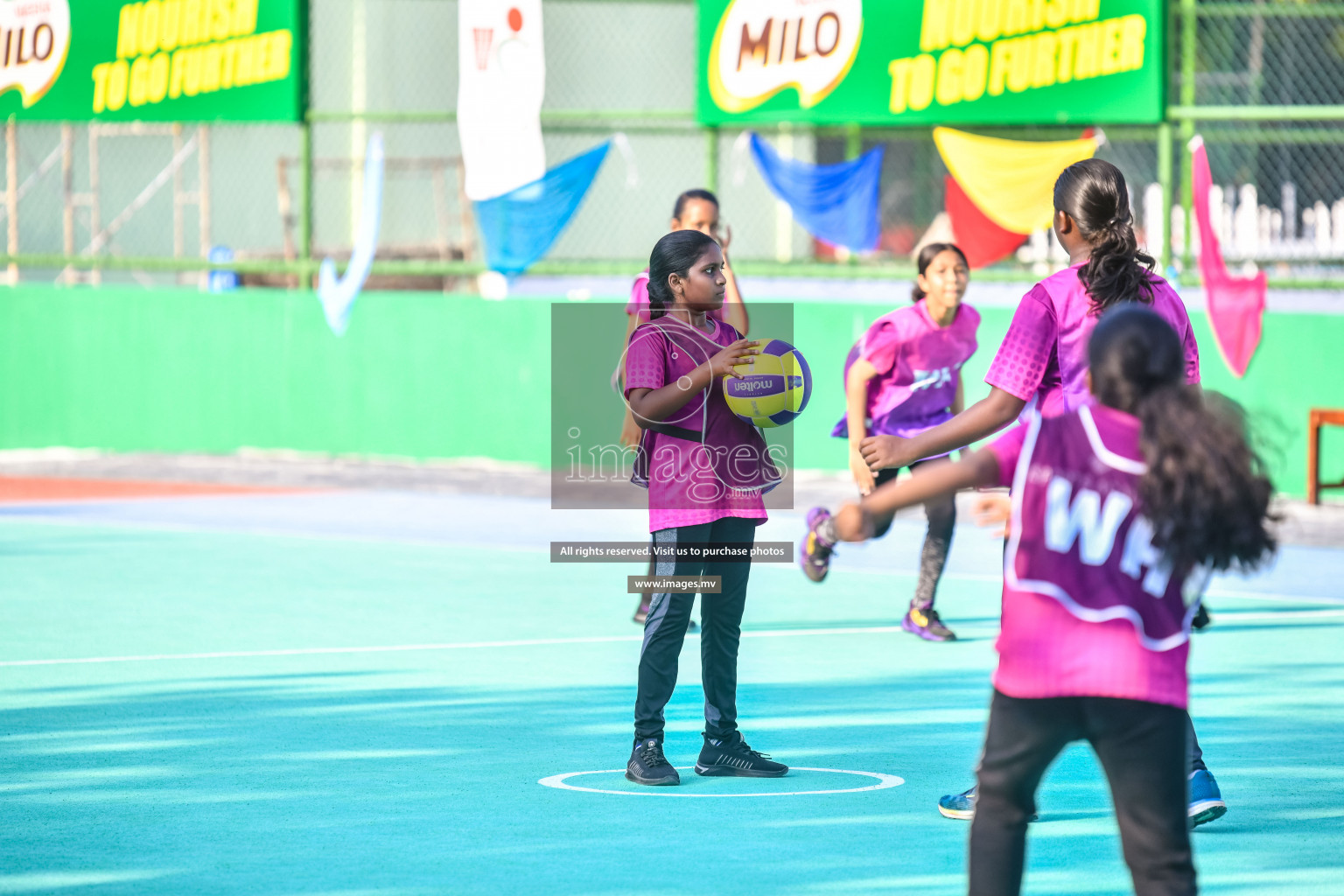 Day 8 of Junior Netball Championship 2022 on 11th March 2022 held in Male', Maldives. Photos by Nausham Waheed