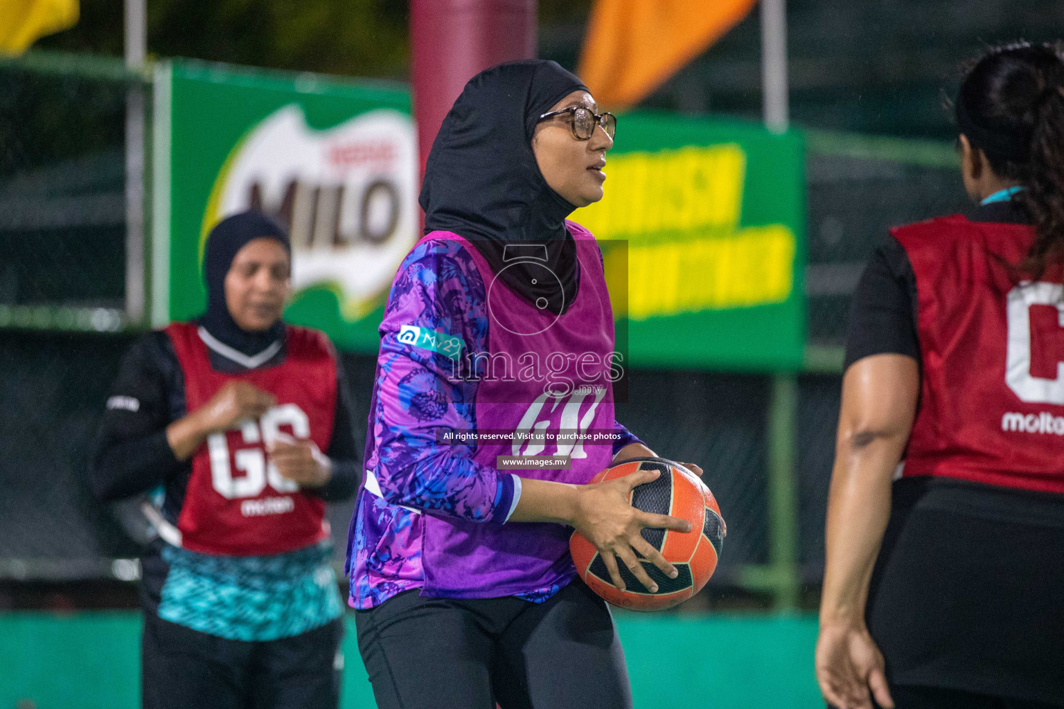 Day 3 of 20th Milo National Netball Tournament 2023, held in Synthetic Netball Court, Male', Maldives on 1st June 2023 Photos: Nausham Waheed/ Images.mv