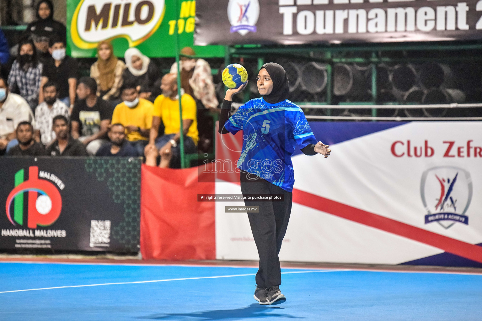 Day 16 of Milo 6th Inter Office Handball Tournament 2022 - Photos by Nausham Waheed