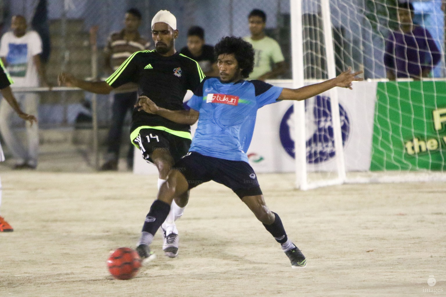 Day 4 of Club Maldives Cup Futsal Tournament in Male', Maldives, Monday, March. 28, 2016. (Images.mv Photo/Abdulla Abeedh).