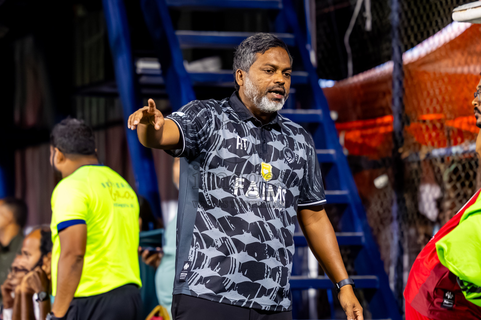 Eydhafushi vs Hithaadhoo in the finals of Better in Baa Futsal Fiesta 2025 Men's division held in B. Eydhafushi, Maldives on Monday, 17th November 2025. Photos: Nausham Waheed / images.mv
