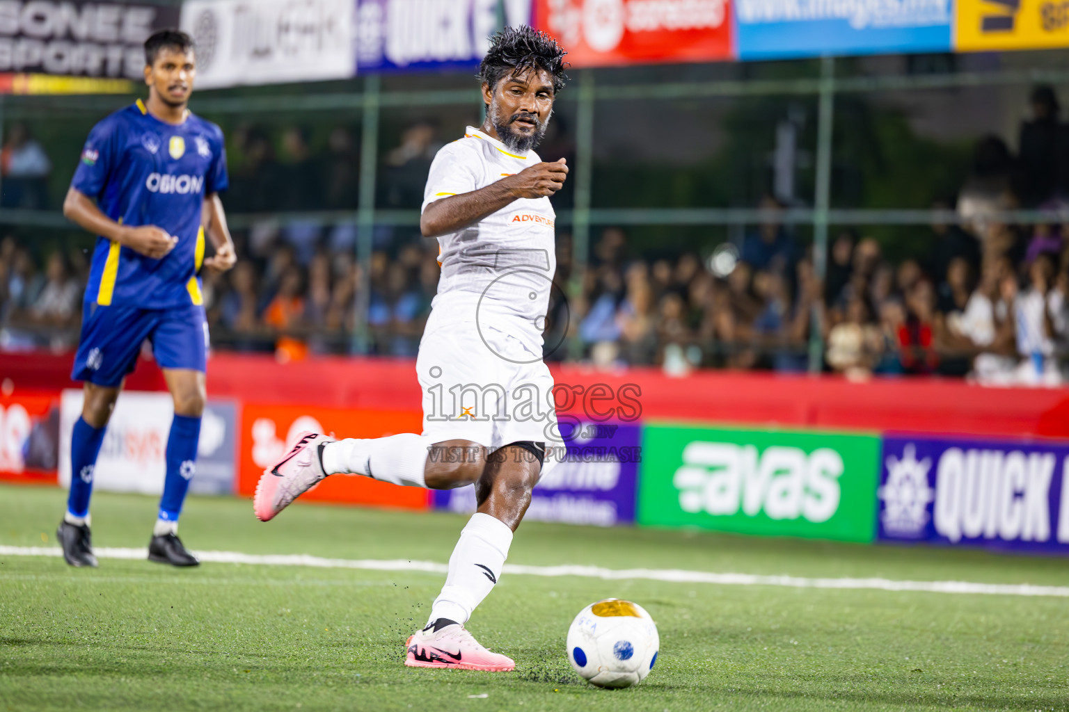 B Eydhafushi vs B Thulhaadhoo in Baa Atoll Finals Day 26 of Golden Futsal Challenge 2025 was held on Thursday , 30th January 2025, in Hulhumale', Maldives. Photos: Ismail Thoriq / images.mv