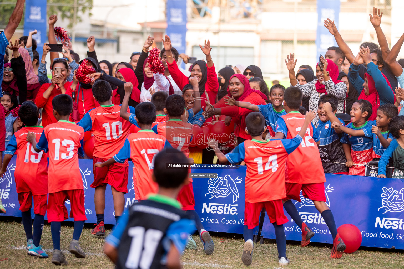 Finals & Closing Ceremony of Nestlé Kids Football Fiesta 2023 held in Male', Maldives on 25 February 2023