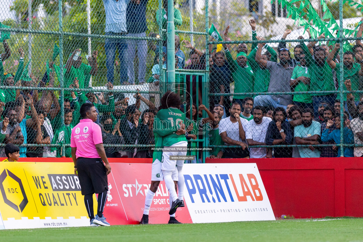 Club HDC vs Dhivehi Sifainge Club in Club Maldives Cup 2022 was held in Hulhumale', Maldives on Wednesday, 12th October 2022. Photos: Ismail Thoriq/ images.mv