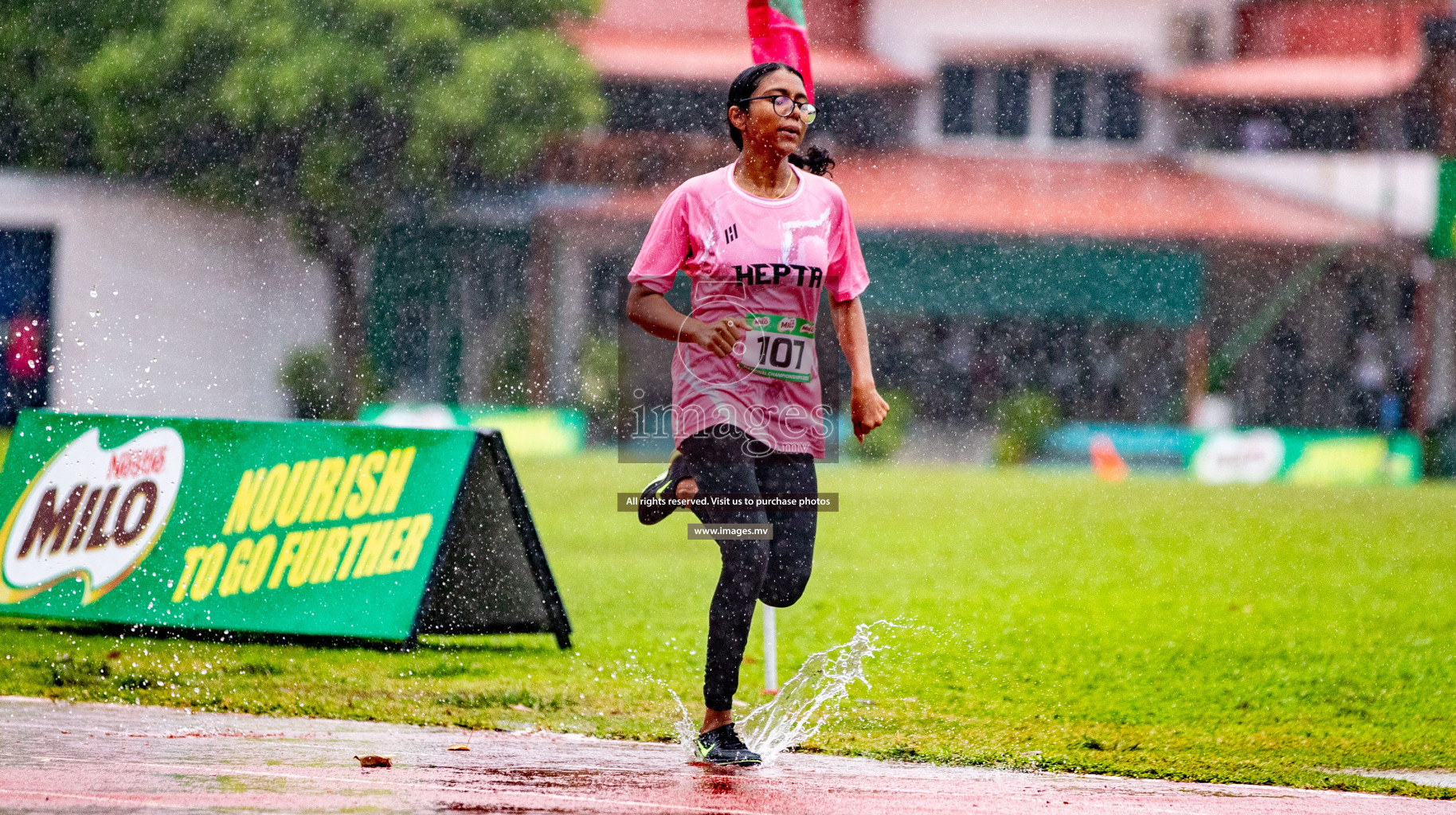 Day 2 of National Athletics Championship 2023 was held in Ekuveni Track at Male', Maldives on Friday, 24th November 2023. Photos: Hassan Simah / images.mv