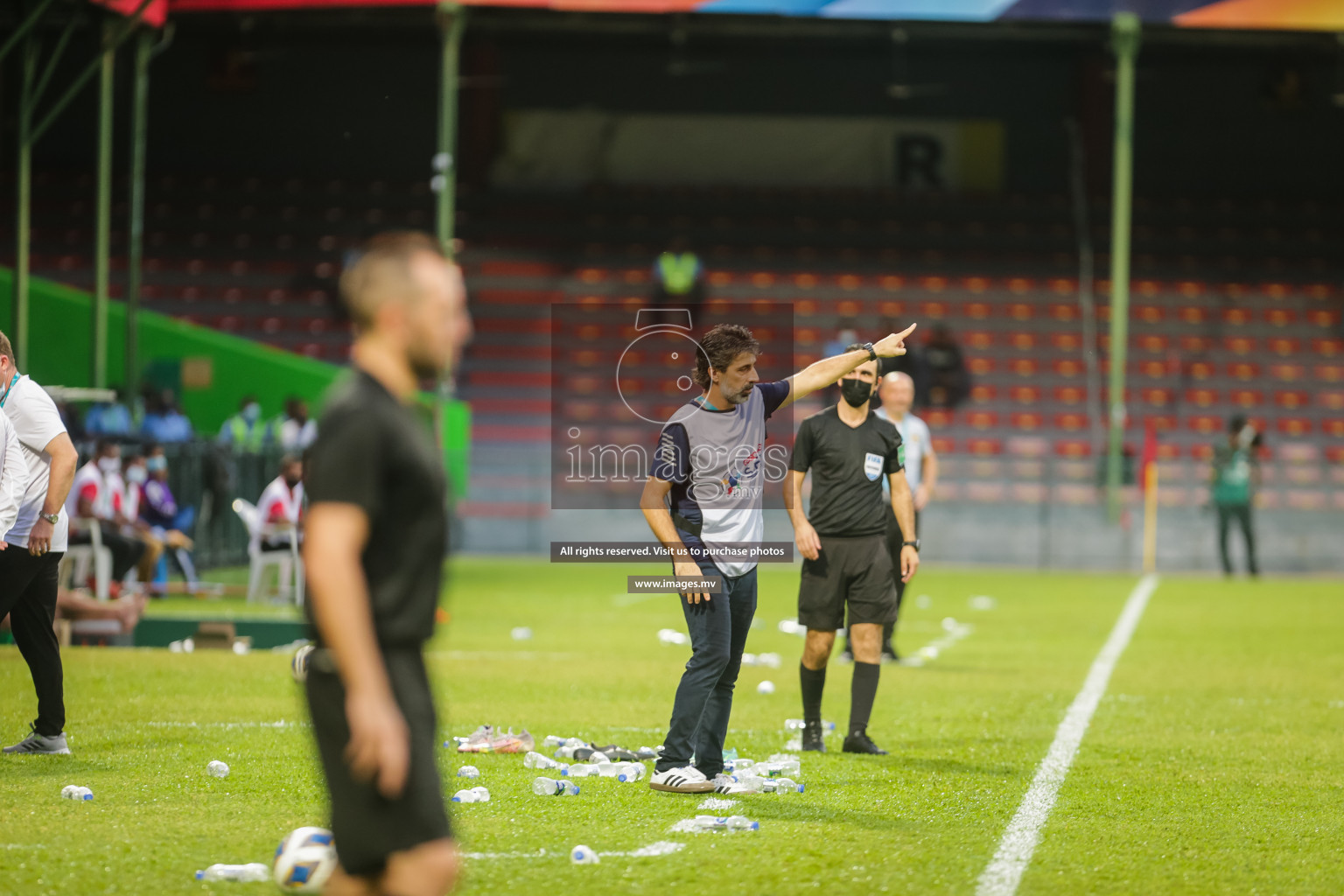 Bangladesh vs Sri Lanka in SAFF Championship 2021 held on 1st October 2021 in Galolhu National Stadium, Male', Maldives