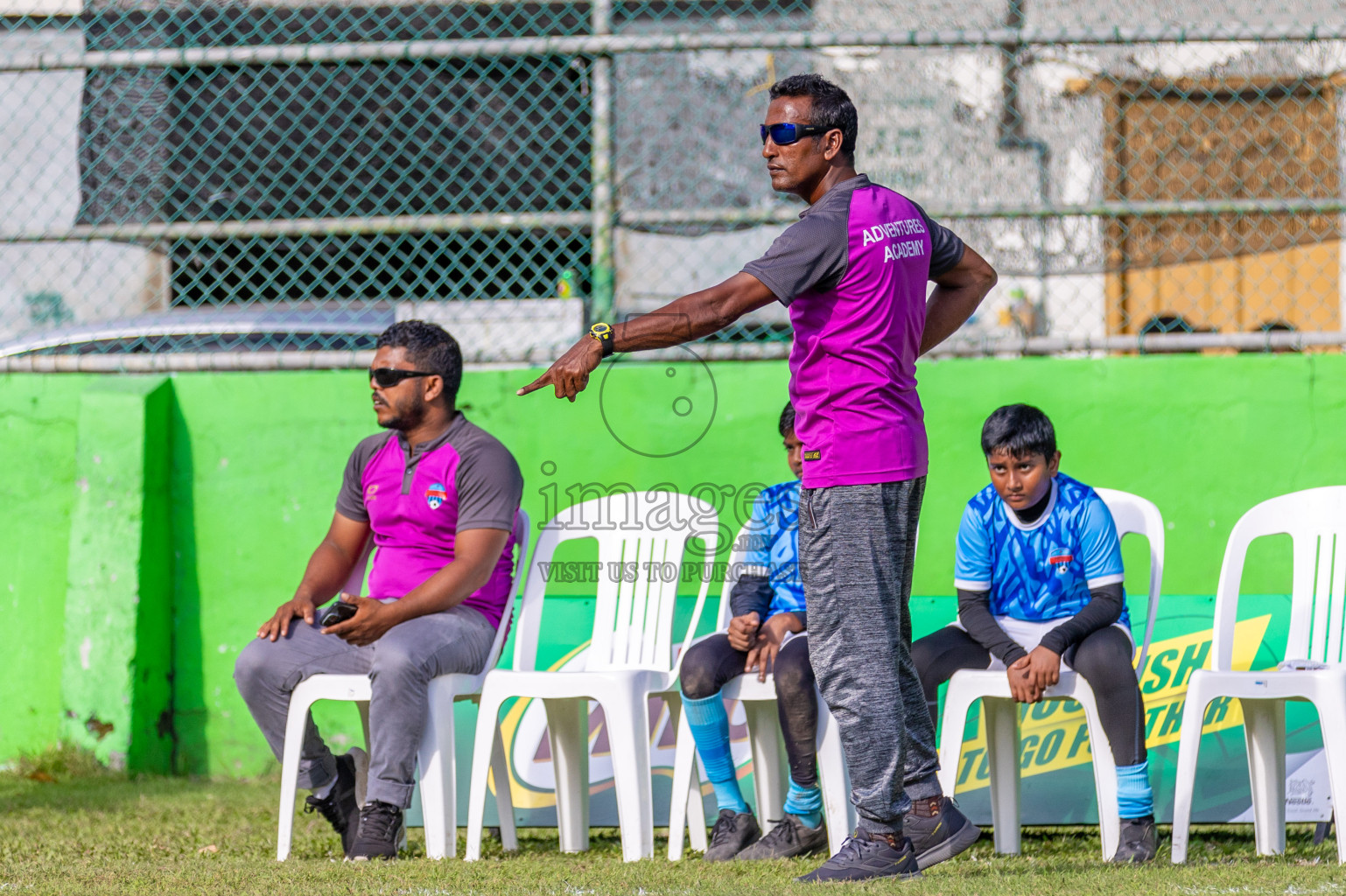 Day 2  of MILO Academy Championship 2024 - U12 was held at Henveiru Grounds in Male', Maldives on Thursday, 5th July 2024. Photos: Shuu Abdul Sattar / images.mv