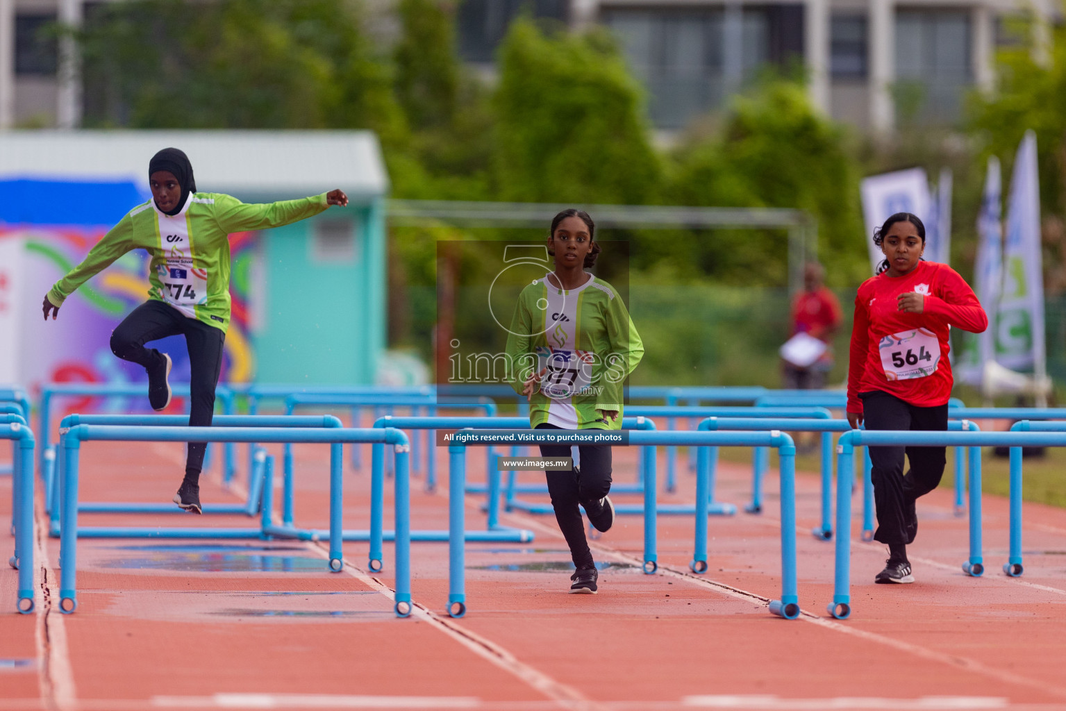 Day two of Inter School Athletics Championship 2023 was held at Hulhumale' Running Track at Hulhumale', Maldives on Sunday, 15th May 2023. Photos: Shuu/ Images.mv