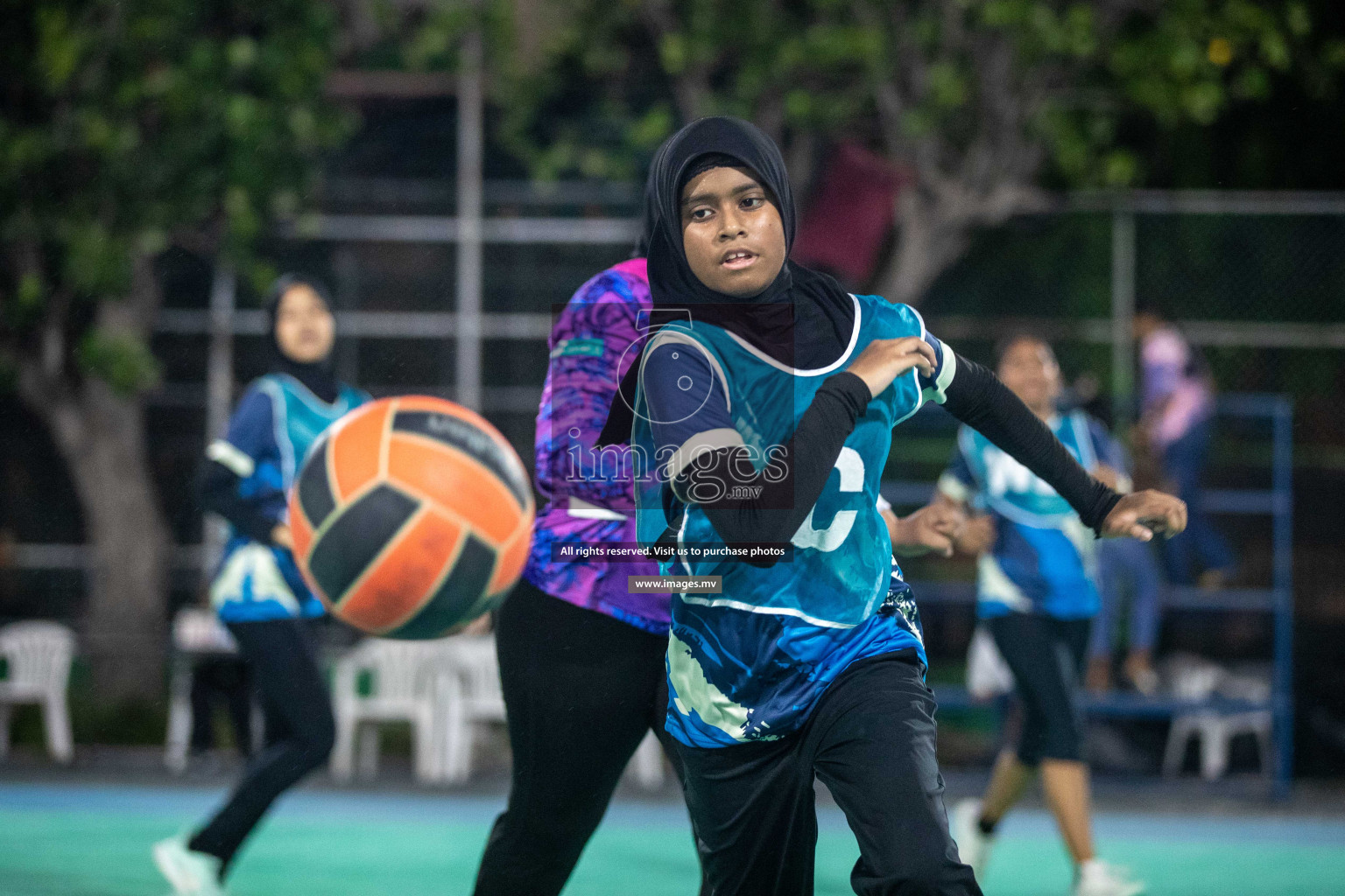 Day 4 of 20th Milo National Netball Tournament 2023, held in Synthetic Netball Court, Male', Maldives on 2nd  June 2023 Photos: Nausham Waheed/ Images.mv