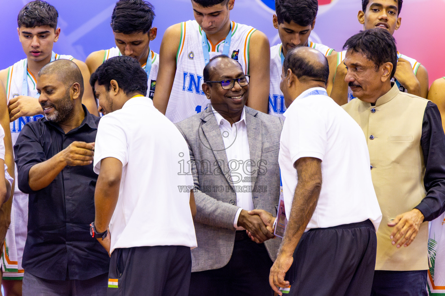 Closing Ceremony of Under 16 Asian Cup SABA Qualifiers 2025 was held in Social Center, Male', Maldives on Sunday, 15th June 2025. Photos: Nausham Waheed / images.mv