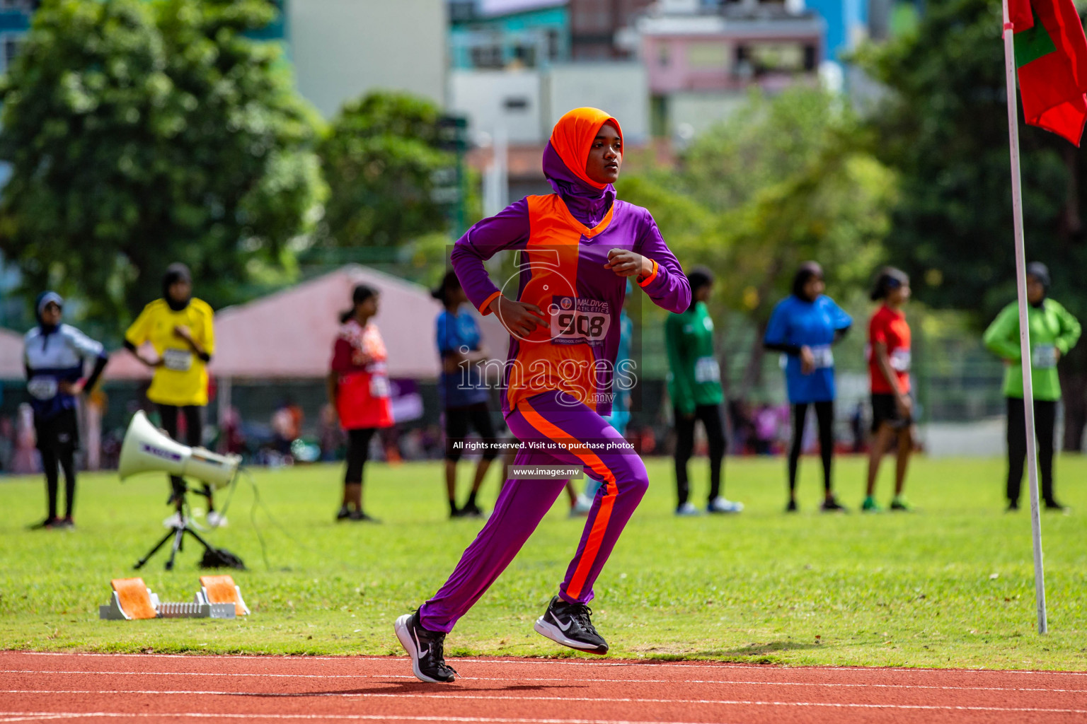 Day 2 of Inter-School Athletics Championship held in Male', Maldives on 24th May 2022. Photos by: Maanish / images.mv