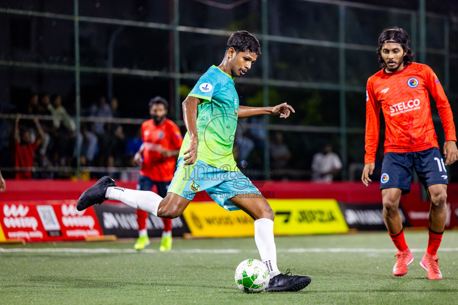 Stelco RC vs Wamco in Day 8 of Office League 2025 was held on Wednesday, 23rd April 2025 in Hulhumale', Maldives. Photos: Nausham Waheed  / images.mv
