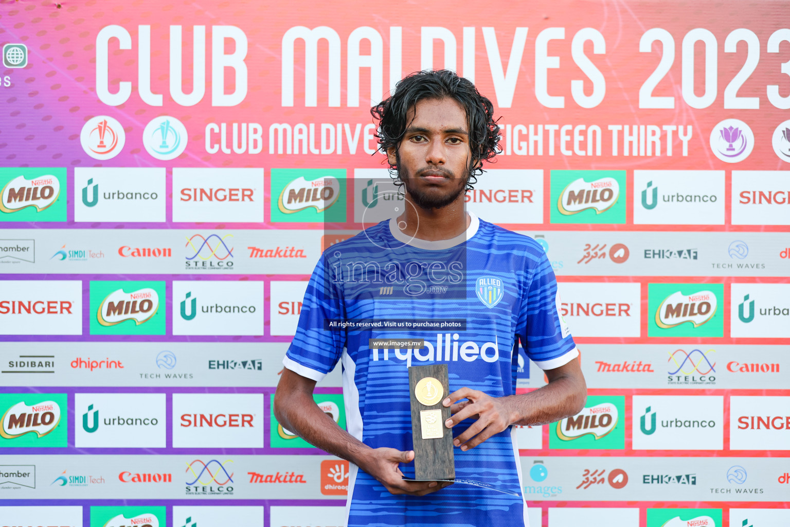 Team Allied vs Gas Club in Club Maldives Cup 2023 held in Hulhumale, Maldives, on Saturday, 22nd July 2023. Photos: Nausham Waheed / images.mv