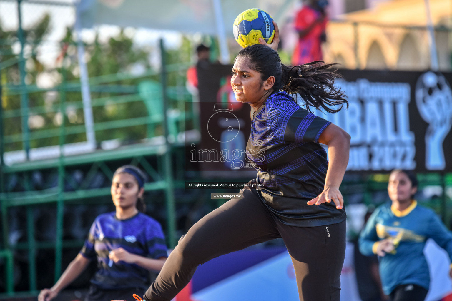 Day 6 of Milo 6th Inter Office Handball Tournament 2022 - Photos by Nausham Waheed