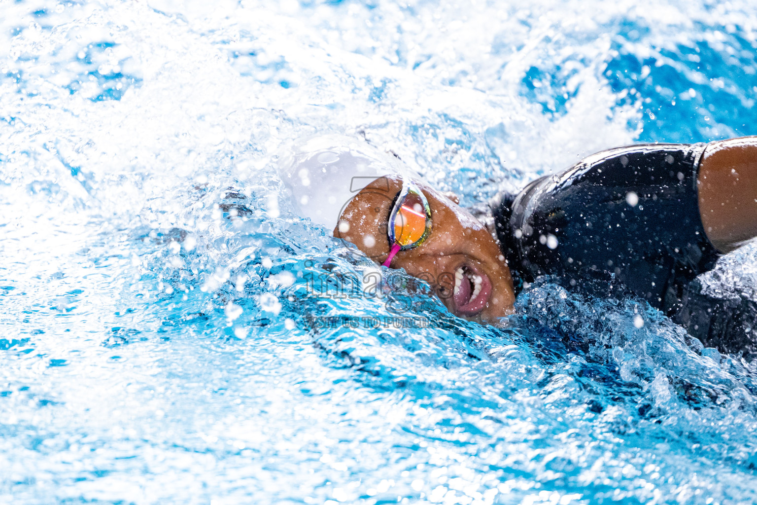 Day 4 of 20th Inter-school Swimming Competition 2024 held in Hulhumale', Maldives on Tuesday, 15th October 2024. Photos: Ismail Thoriq / images.mv