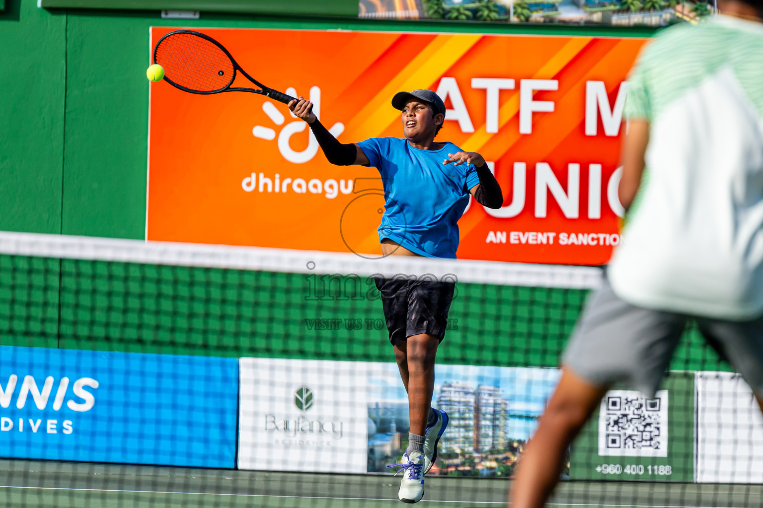 Day 2 of ATF Maldives Junior Open Tennis was held in Male' Tennis Court, Male', Maldives on Tuesday, 10th December 2024. Photos: Nausham Waheed / images.mv