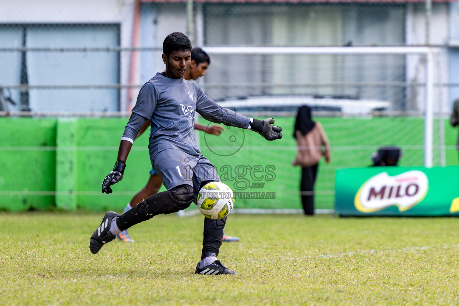 Day 3 of MILO Academy Championship 2024 (U-14) was held in Henveyru Stadium, Male', Maldives on Saturday, 2nd November 2024.
Photos: Hassan Simah / Images.mv