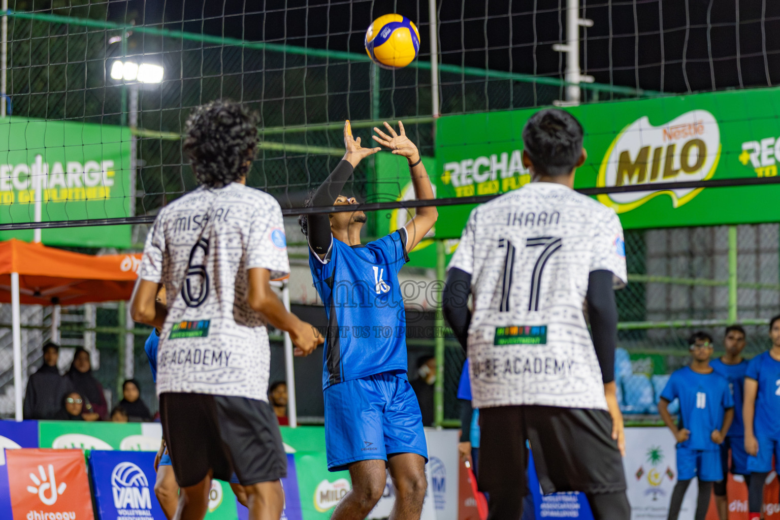 Maathoda Sports Club vs Sports Club City in the Finals of Milo National Junior Volleyball Championship 2025 Men's Division was held on Sunday, 30th November 2025 at Ekuveni Turf Court Male', Maldives. Photos: Areef Adam / images.mv