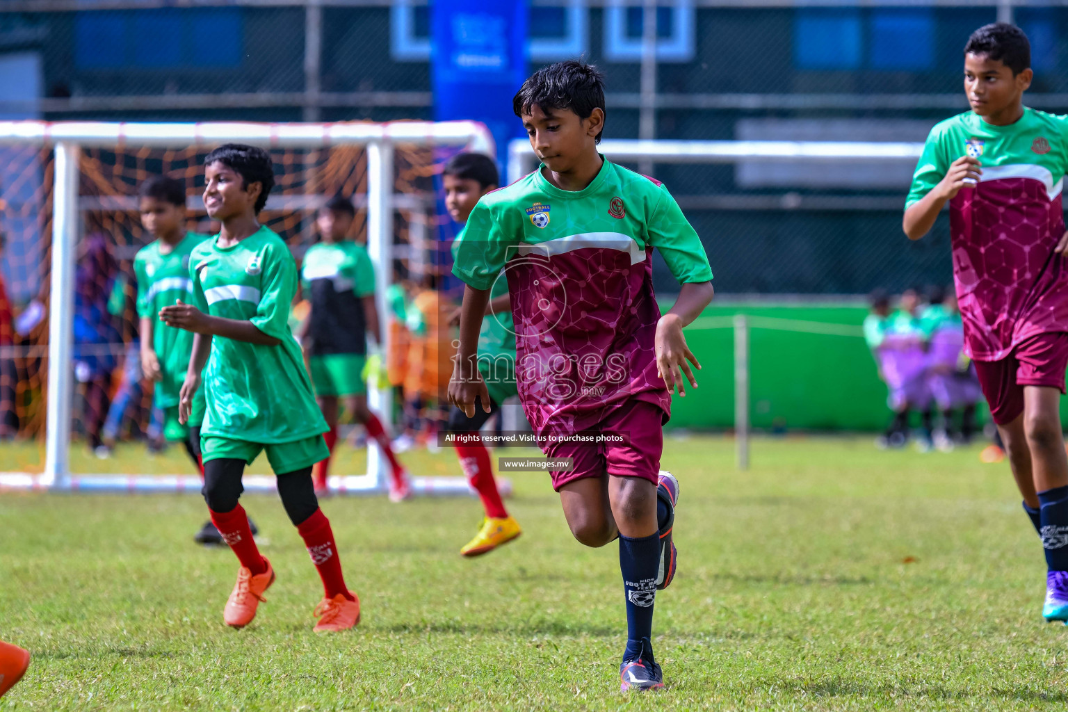 Day 1 of Milo Kids Football Fiesta 2022 was held in Male', Maldives on 19th October 2022. Photos: Nausham Waheed/ images.mv