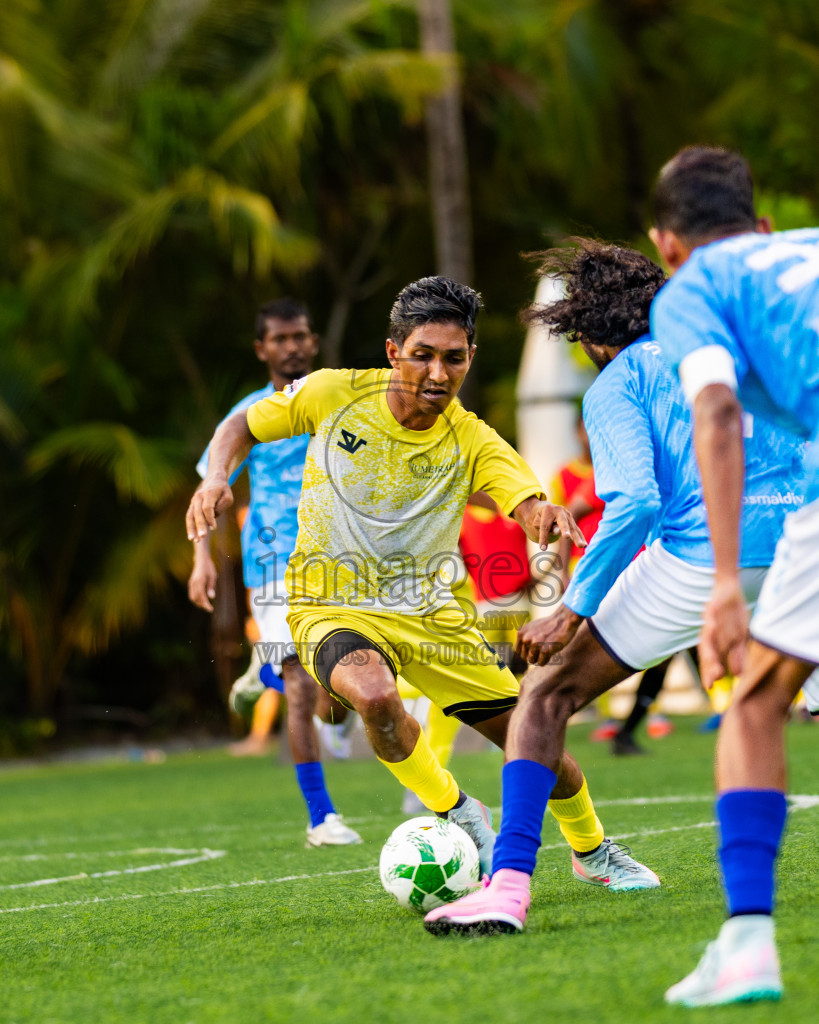 Jumeirah Olhaheli vs Bandos in Resort League 2025 (North Male Zone) day 19 was held on Sunday, 20th September 2025 in One And Only Reethi Rah Maldives Resort, Photos: Areef Adam / images.mv