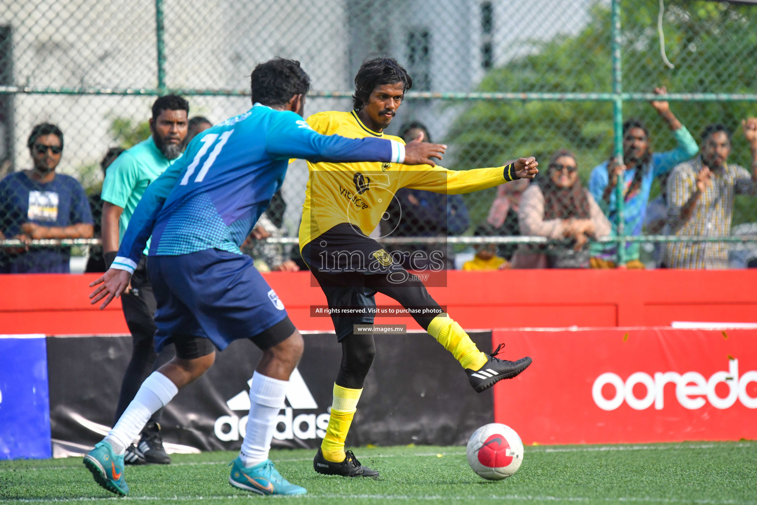 Matchday 21 of Golden Futsal Challenge 2023 on 25 February 2023 in Hulhumale, Male, Maldives