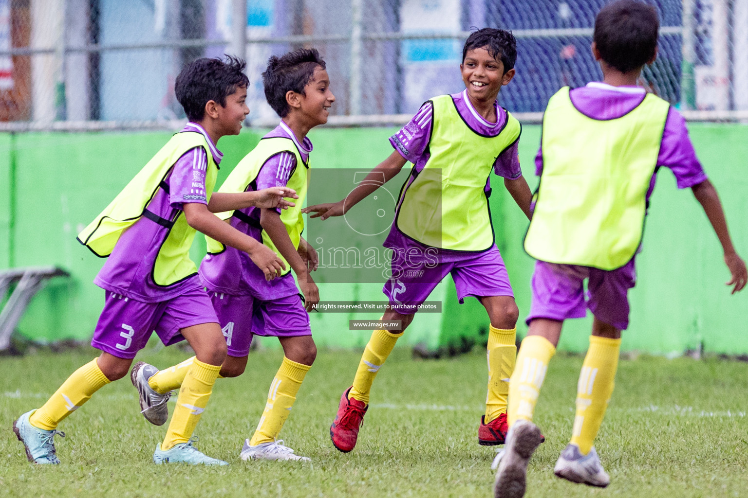 Day 1 of Milo kids football fiesta, held in Henveyru Football Stadium, Male', Maldives on Wednesday, 11th October 2023 Photos: Nausham Waheed/ Images.mv