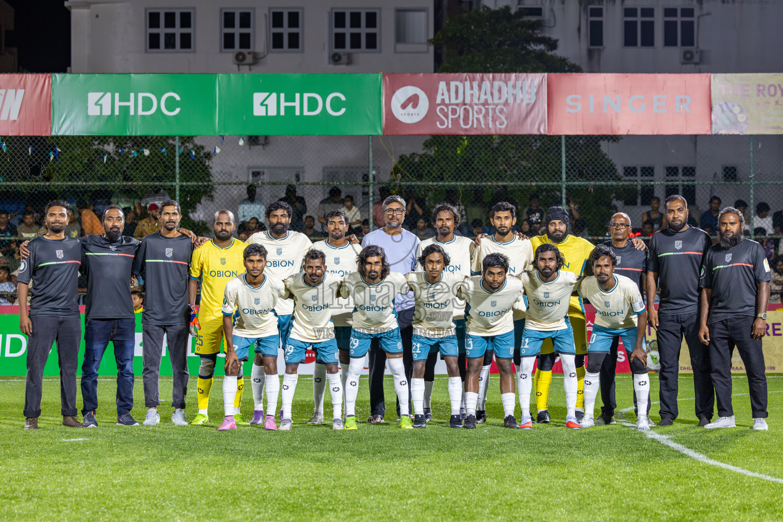 Road Recreation Club vs Team Naivaadhoo in Kings Cup of Club Maldives  2025 was held in Rehendhi Futsal Ground, Hulhumale', Maldives on Saturday, 6th September 2025. Photos: Ismail Thoriq / images.mv