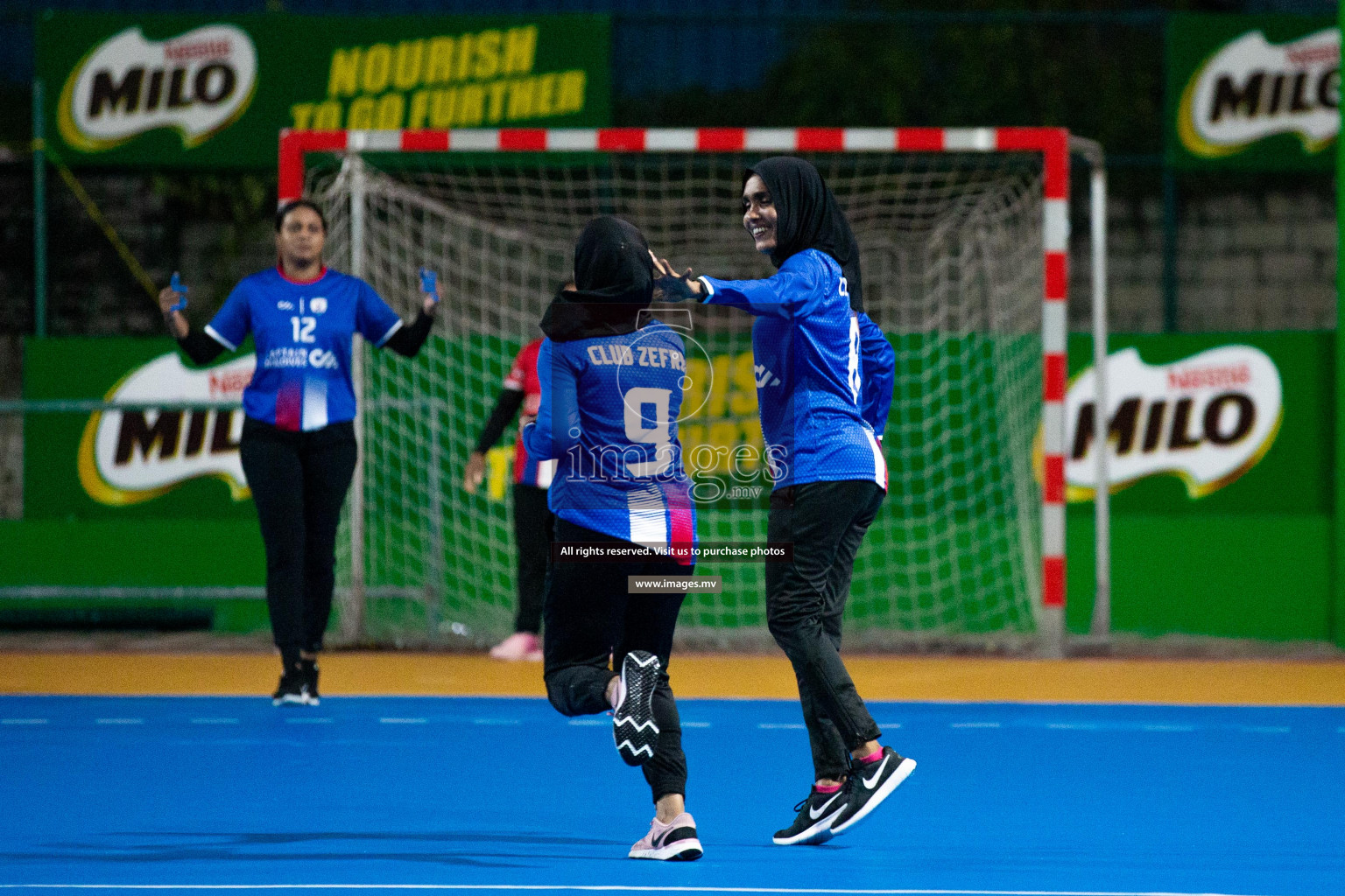 Milo 8th National Handball Tournament Day3, 17th December 2021, at Handball Ground, Male', Maldives. Photos by Shuu Abdul Sattar