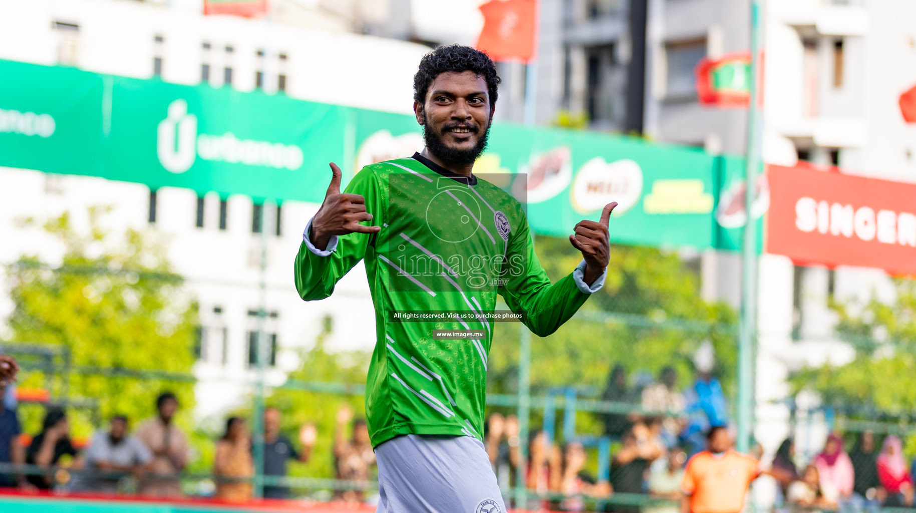 TEAM DJA vs TRC - Transport in Club Maldives Cup Classic 2023 held in Hulhumale, Maldives, on Wednesday, 19th July 2023 Photos: Hassan Simah  / images.mv