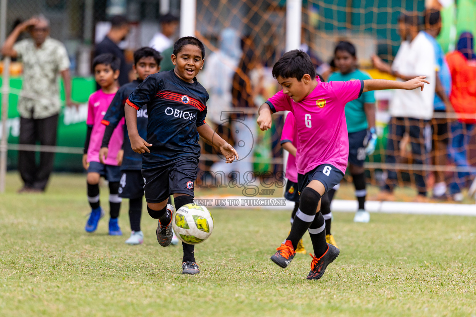 Day 1 of MILO SVAM Juniors 2025 (U-8) was held at Henveiru Stadium in Male', Maldives on Thursday, 26th June 2025. 
Photos: Hassan Simah / images.mv