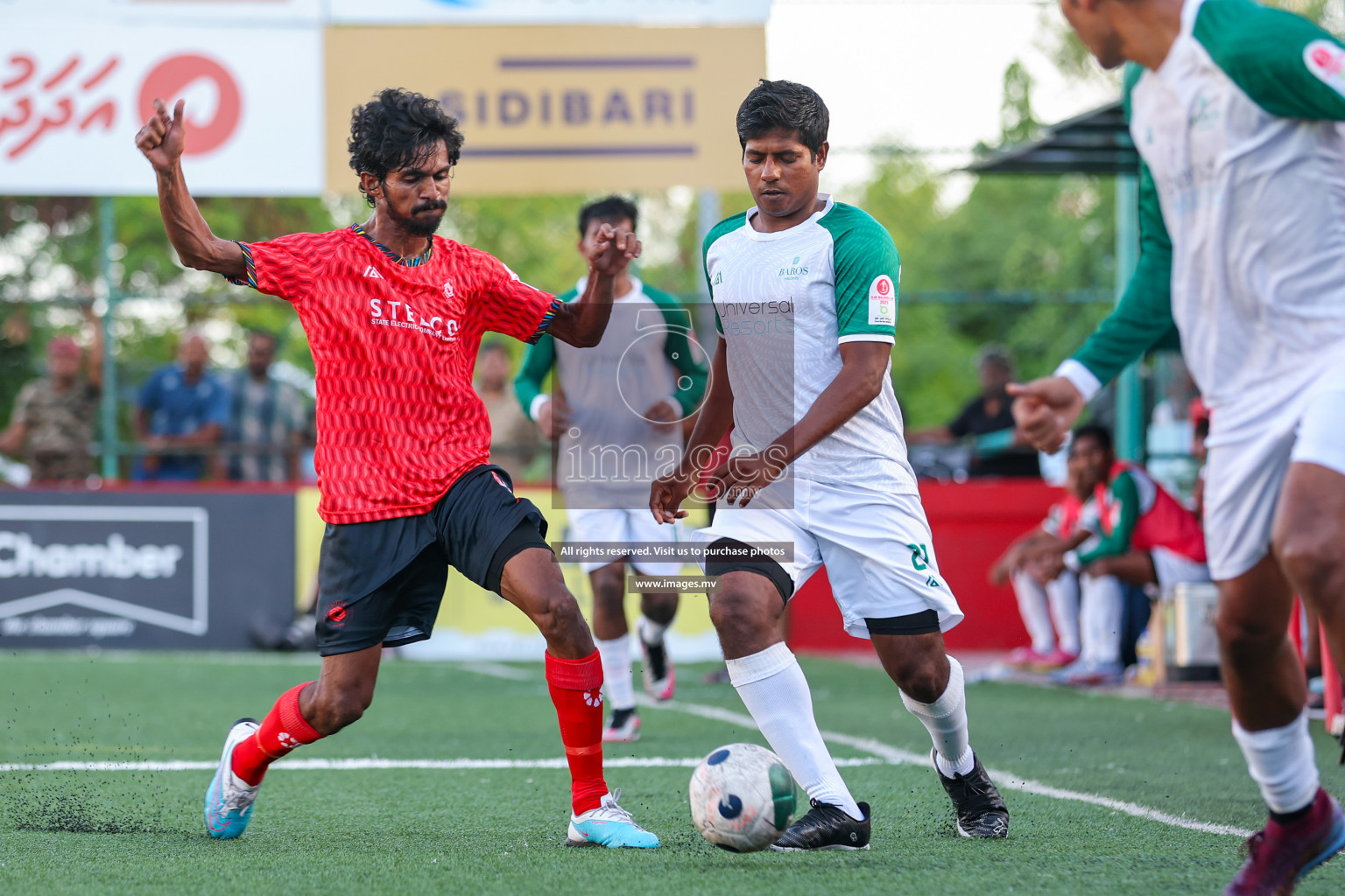 Stelco Club vs Baros Maldives in Club Maldives Cup 2023 held in Hulhumale, Maldives, on Thursday, 27th July 2023 Photos: Nausham Waheed/ images.mv