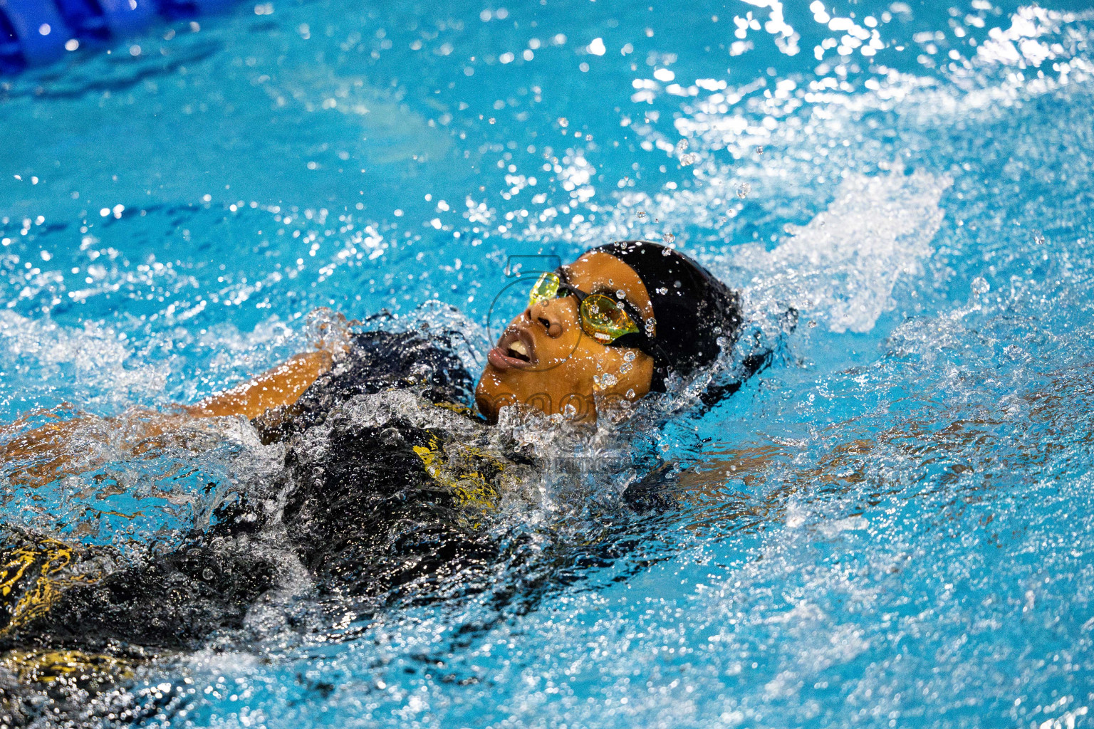 Day 6 of National Swimming Competition 2024 held in Hulhumale', Maldives on Wednesday, 18th December 2024. Photos: Mohamed Mahfooz Moosa / images.mv