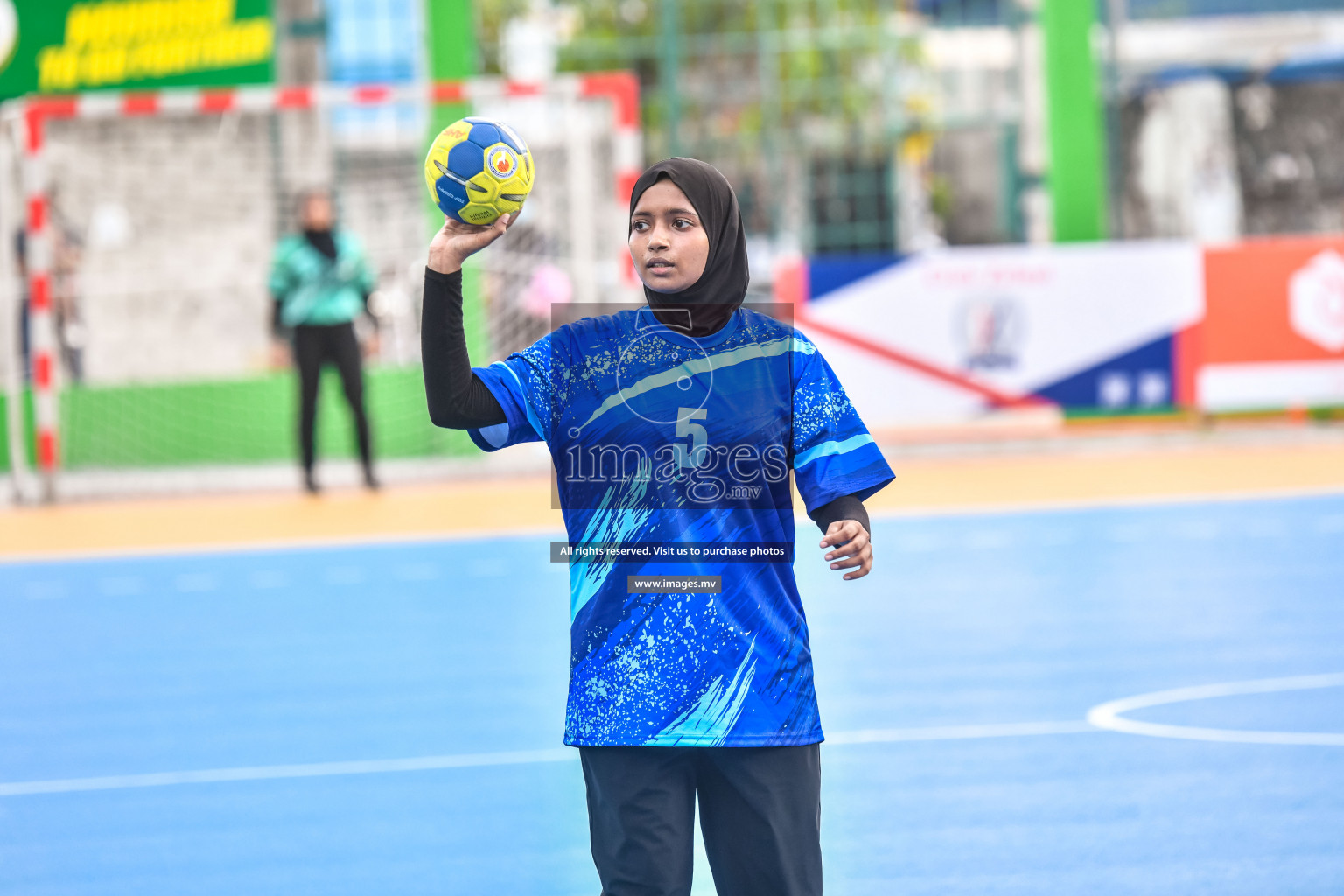 Day 7 of MILO 6th Inter Office Handball Tournament 2022 Photos by Nausham waheed