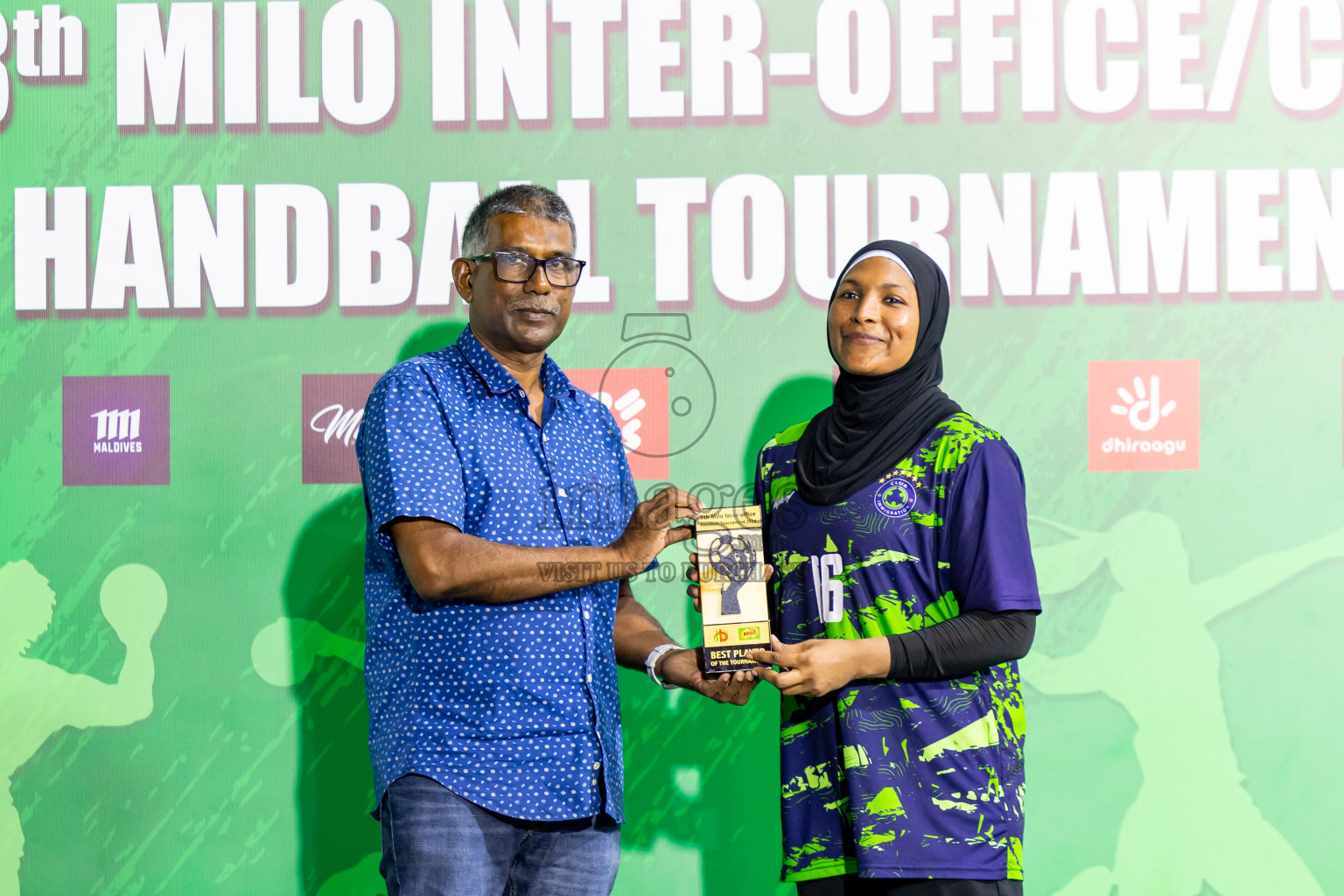 1st Division Final of 8th Inter-Office/Company Handball Tournament 2024, held in Handball ground, Male', Maldives on Tuesday, 11th September 2024 Photos: Nausham Waheed/ Images.mv