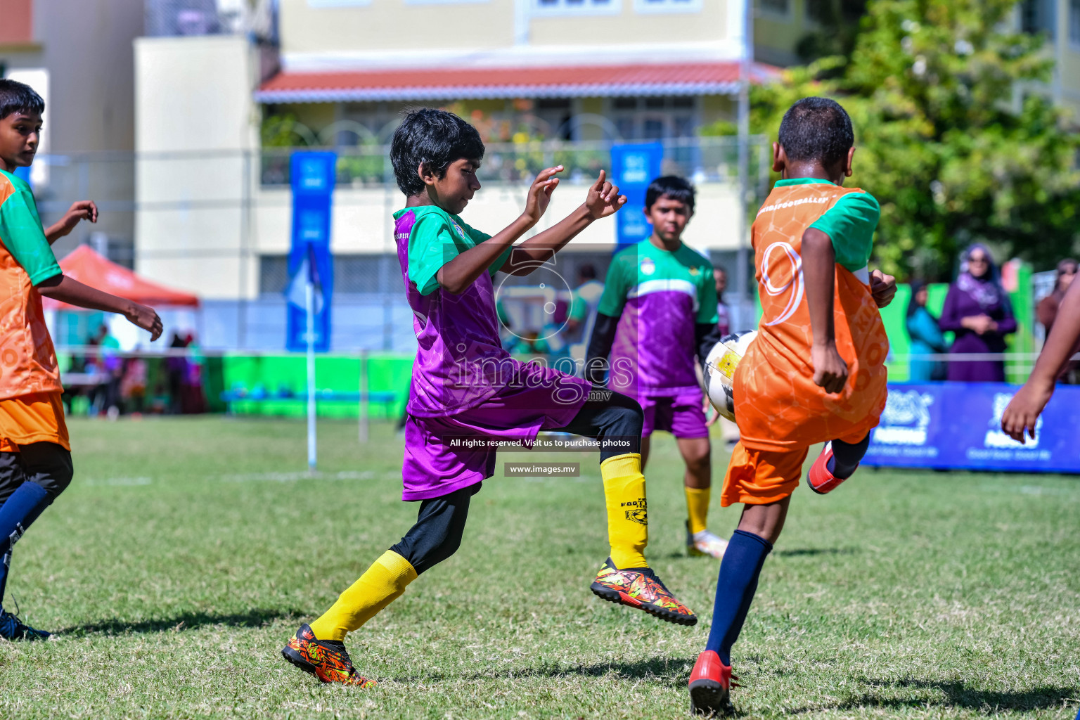 Day 2 of Milo Kids Football Fiesta 2022 was held in Male', Maldives on 20th October 2022. Photos: Nausham Waheed/ images.mv