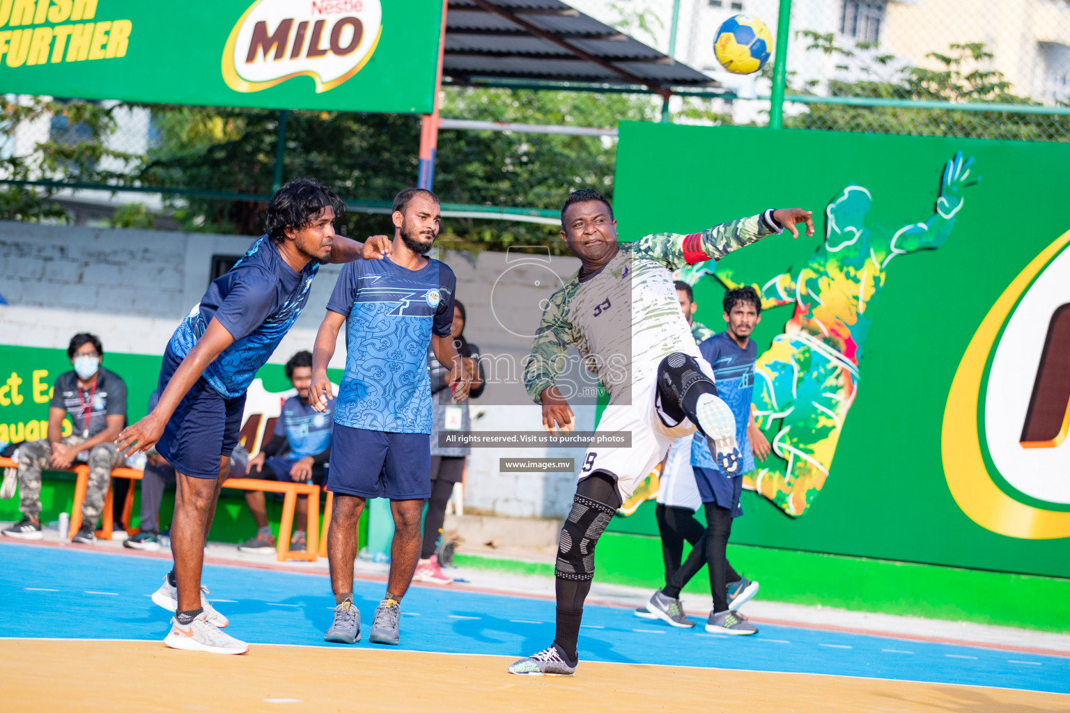 Milo 8th National Handball Tournament Day 4, 18th December 2021, at Handball Ground, Male', Maldives. Photos by Hassan Simah