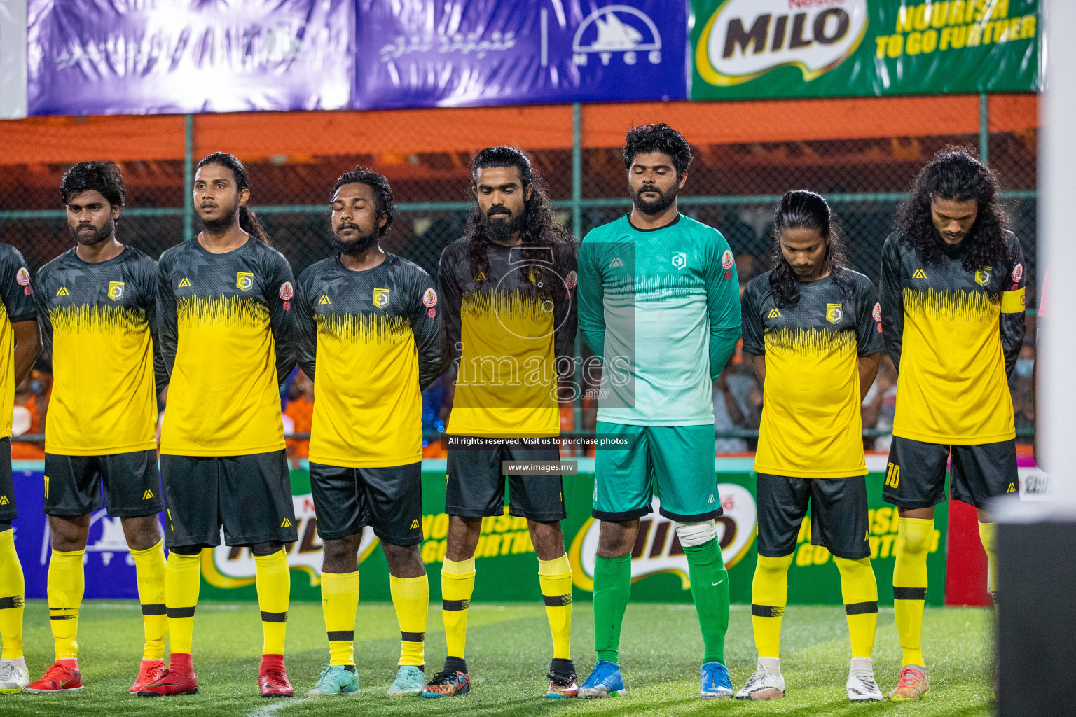 RRC Vs FSM in the Semi Finals of Club Maldives 2021 held in Hulhumale, Maldives on 19 December 2021. Photos: Ismail Thoriq / images.mv