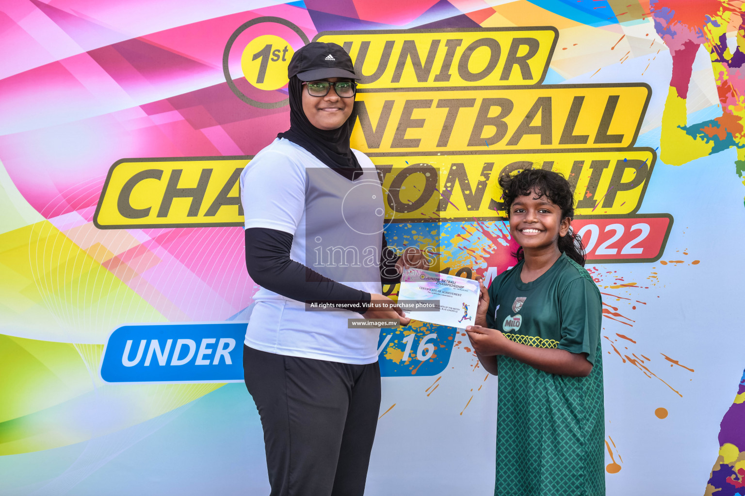 Day 7 of Junior Netball Championship 2022 on 11th March 2022 held in Male', Maldives. Photos by Nausham Waheed