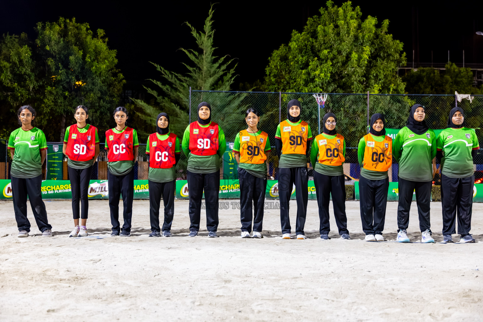 Day 2 of MILO Netball Fest 2025 was held in Cental Park, Hulhumale', Maldives on Friday, 21st November 2025. Photos: Nausham Waheed / images.mv