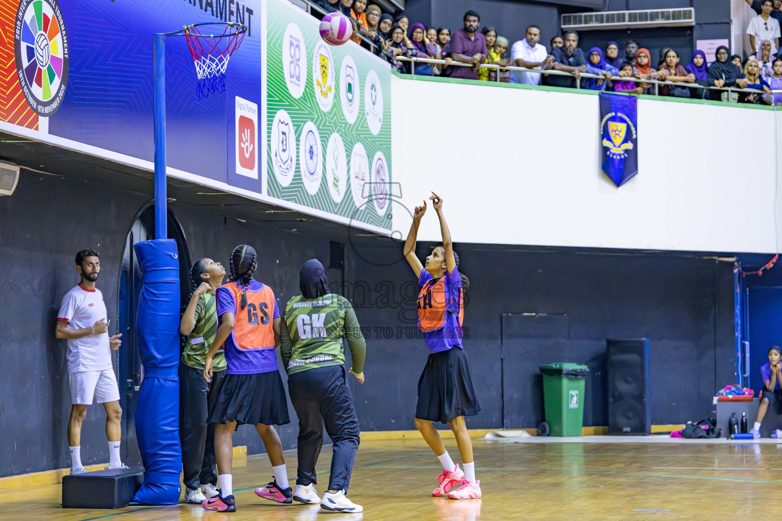 Finals of 26th Inter-School Netball Tournament 2025 was held in Social Center Indoor Hall on Saturday, 8th November 2025. Photos: Areef Adam / images.mv