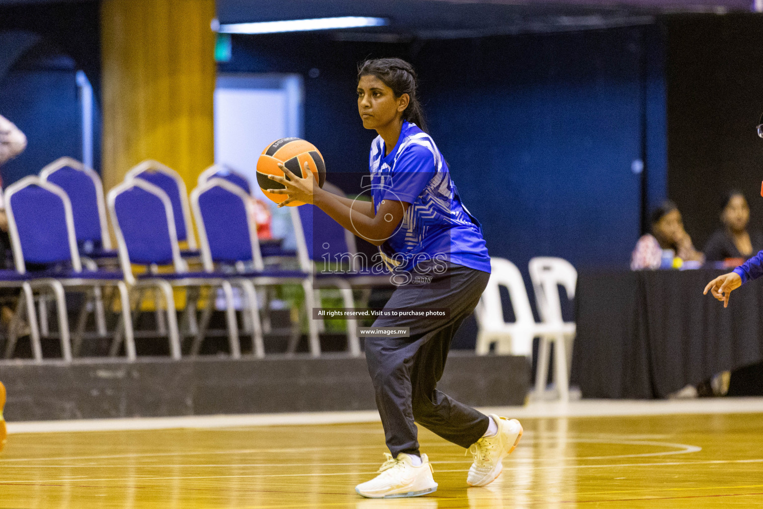 Day3 of 24th Interschool Netball Tournament 2023 was held in Social Center, Male', Maldives on 29th October 2023. Photos: Nausham Waheed, Mohamed Mahfooz Moosa / images.mv