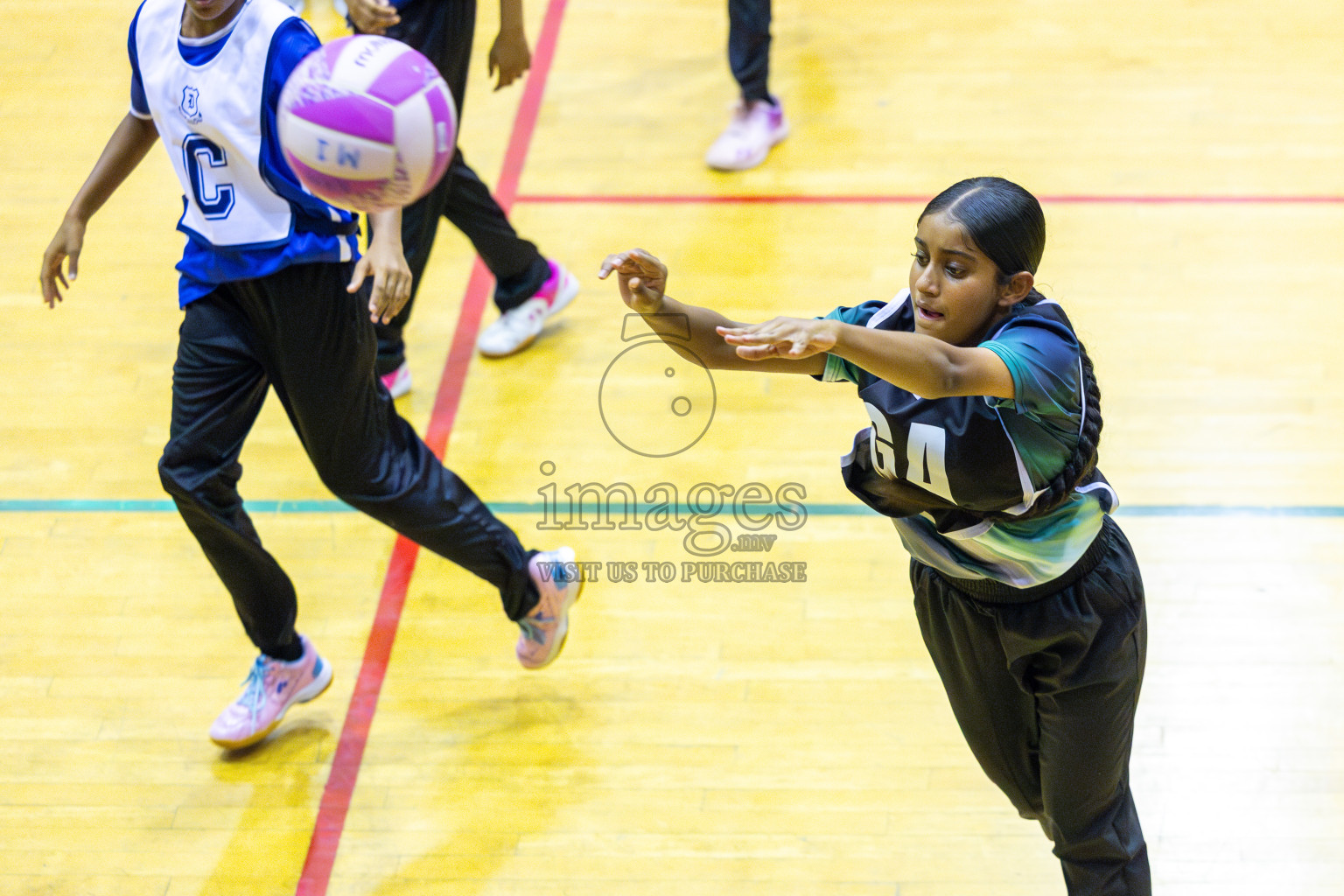 Day 10 of 26th Inter-School Netball Tournament 2025 was held in Social Center Indoor Hall on Tuesday, 28th October 2025. Photos: Ismail Thoriq / images.mv