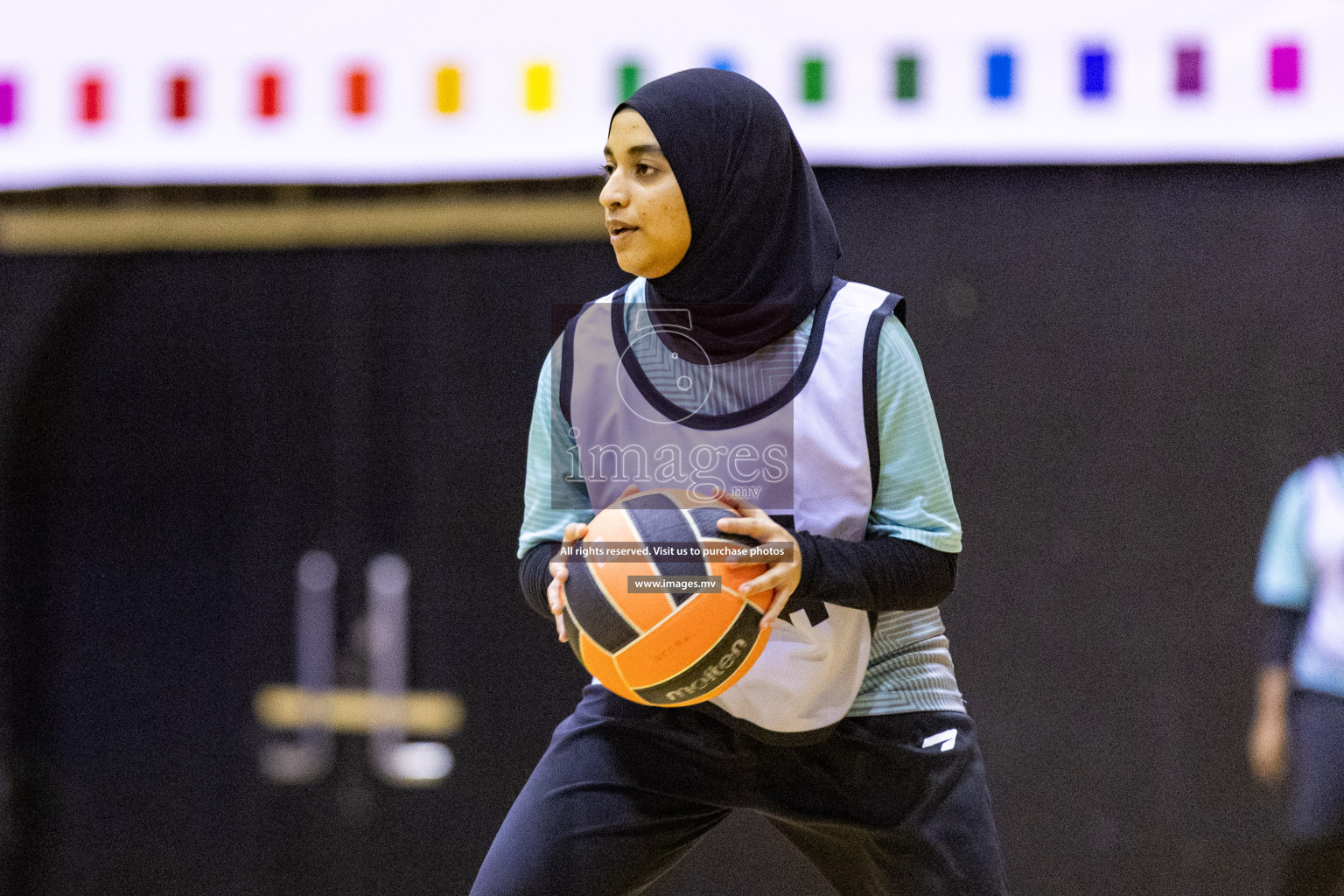 24th Interschool Netball Tournament 2023 was held in Social Center, Male', Maldives on 27th October 2023. Photos: Nausham Waheed / images.mv