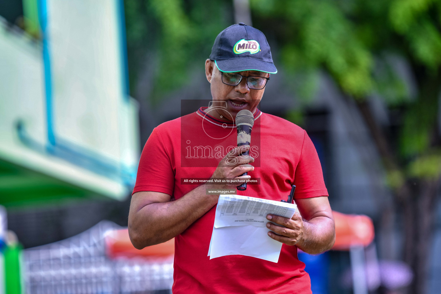 Day 1 of Milo Kids Football Fiesta 2022 was held in Male', Maldives on 19th October 2022. Photos: Nausham Waheed/ images.mv